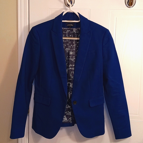 Suit Jacket royal Blue RW&Co 2 - Picture 1 of 5